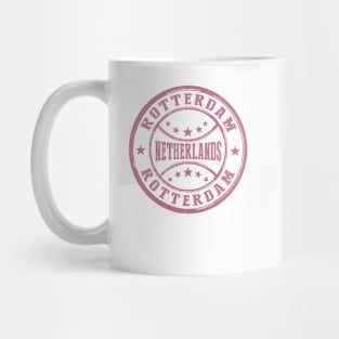 Stamp City Of Rotterdam Mug